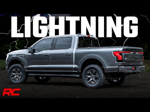 Rough Country | Lift Kits | 3 Inch Lift Kit Forged UCA Ford F-150 Lightning 4WD (2022) Rough Country | 40900