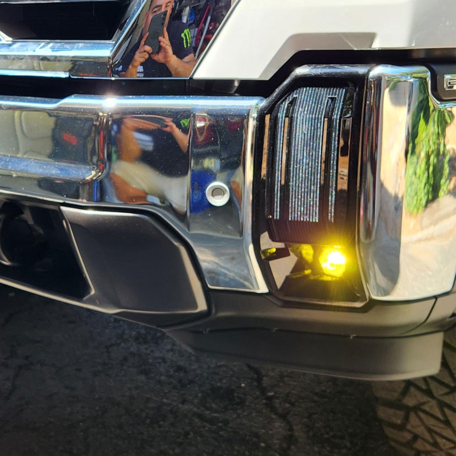 Baja Designs | Fog Lights | S1 Fog Pocket Light Kit 24-25 Silverado/Sierra 2500/3500 2025 1500 AT4-X Baja Amber Baja Designs | 44-7879