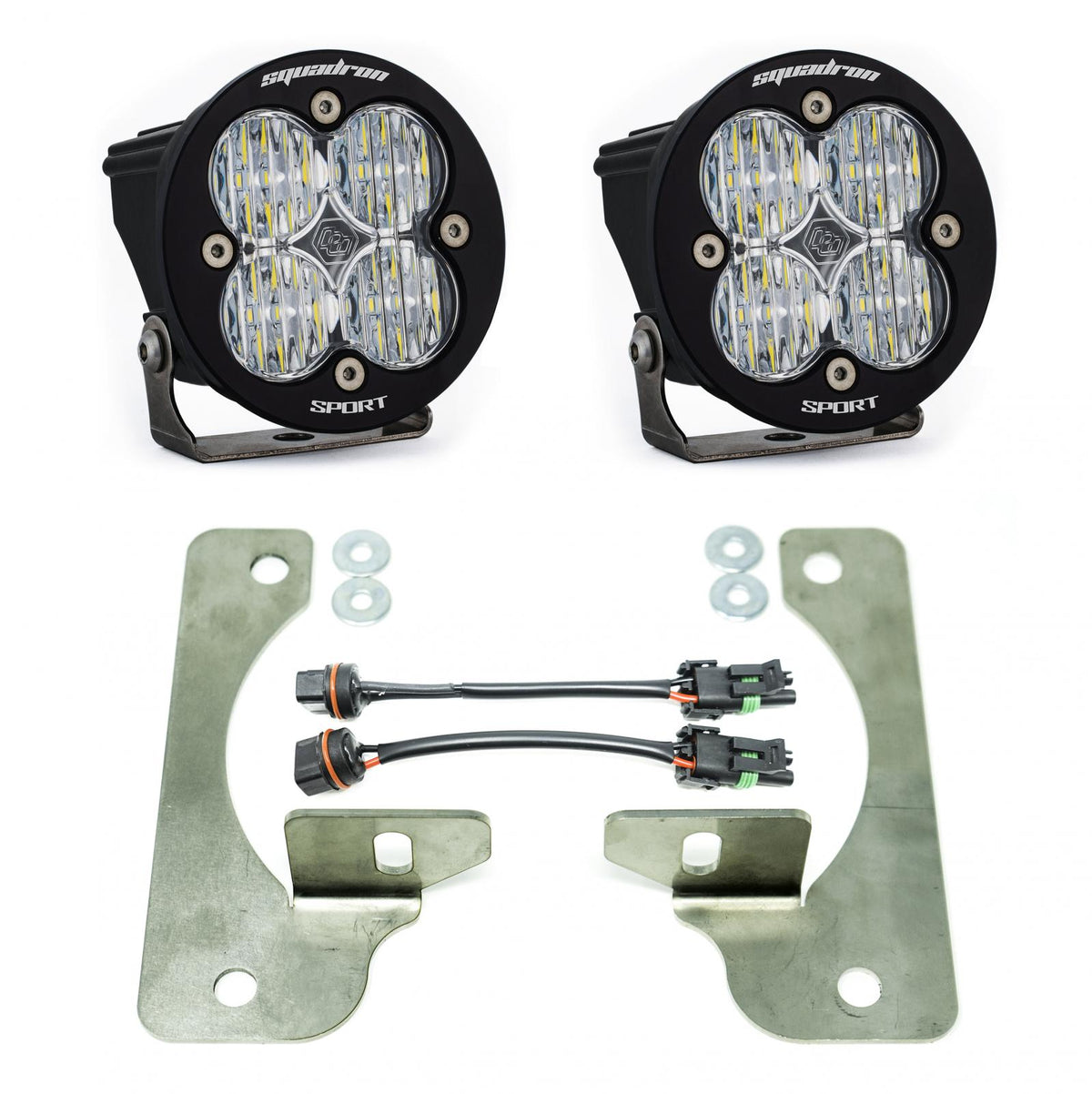 Baja Designs | LED Light Kit | Jeep JL Fog Pocket Kit 2018 Wrangler JL Rubicon Squadron R Sport Baja Designs | 447068