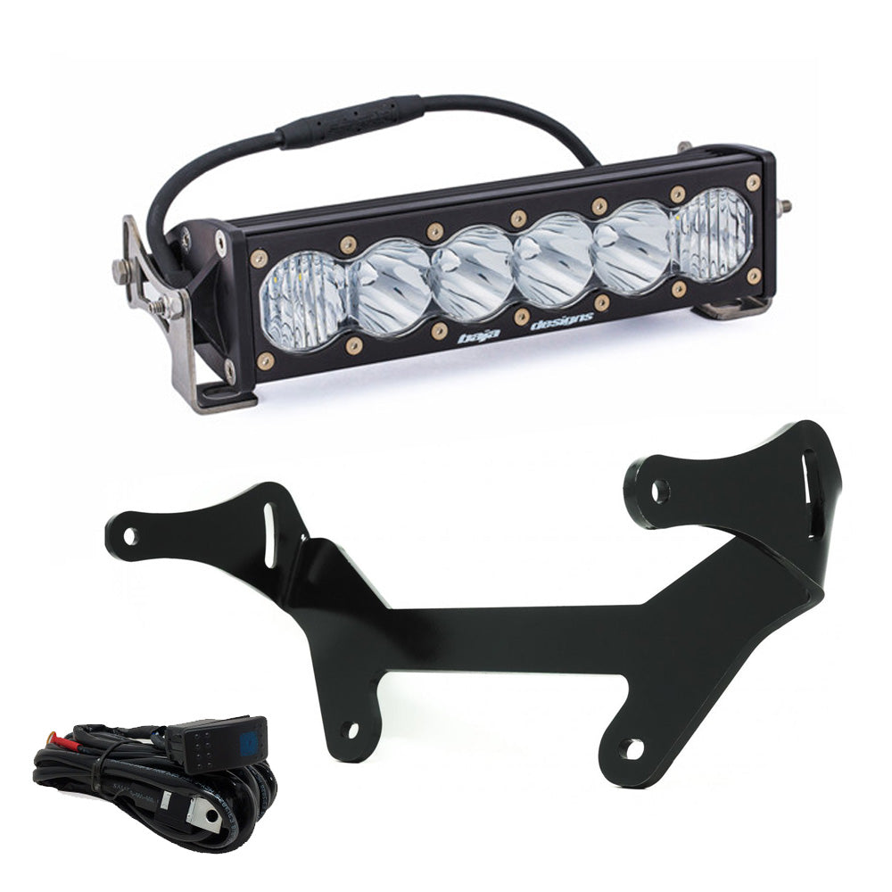 Baja Designs | LED Light Kit | Can-Am, Maverick X3, Clear 10" OnX6+ Shock Mount Kit | 447089