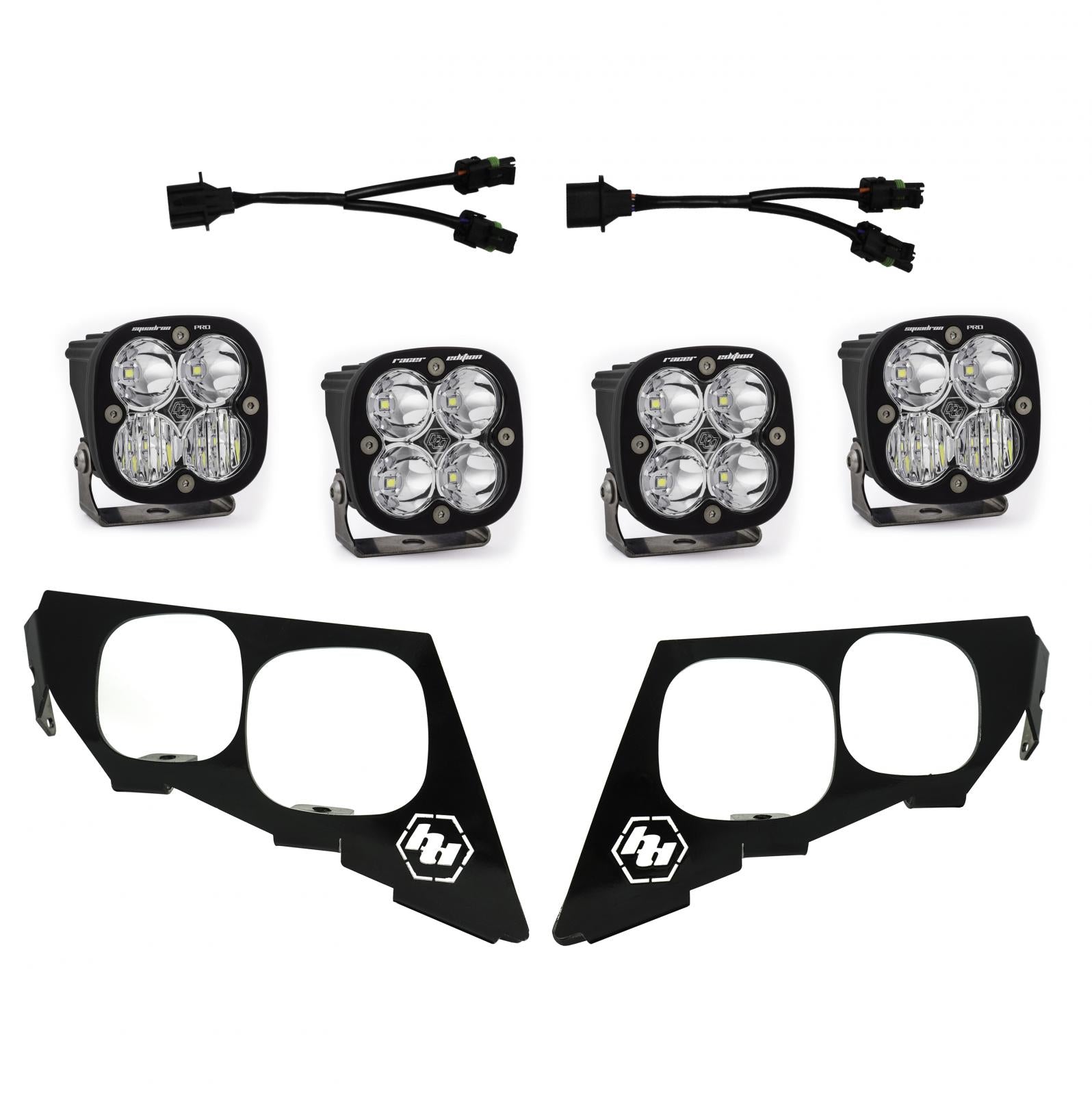 Baja Designs | Headlight Adapter | Textron Wildcat XX 2018 Headlight Kit Unlimited Baja Designs | 447096
