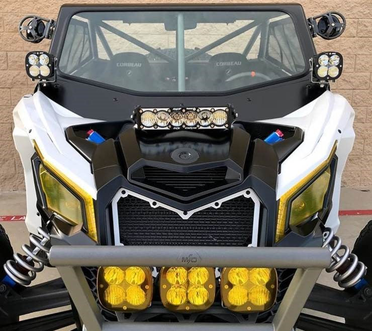 Baja Designs | LED Light Kit | Can-Am, Maverick X3, OnX6+ Shock Mount Kit, OnX6 Hybrid 10 Inch Baja Designs | 447097