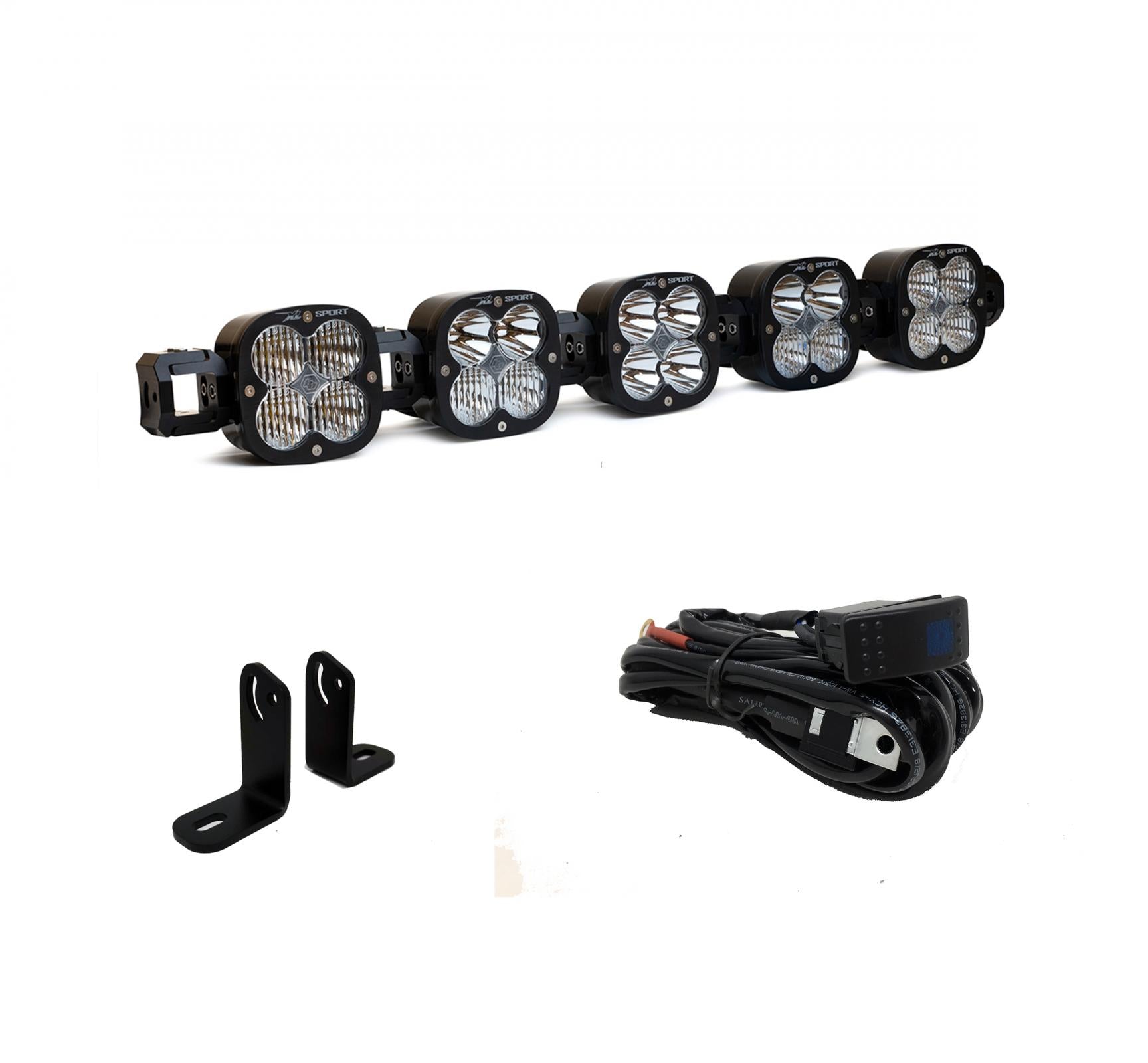 Baja Designs | LED Light Kit | Polaris RZR Turbo S, XL Linkable Roof Bar Kit Baja Desgins | 447098