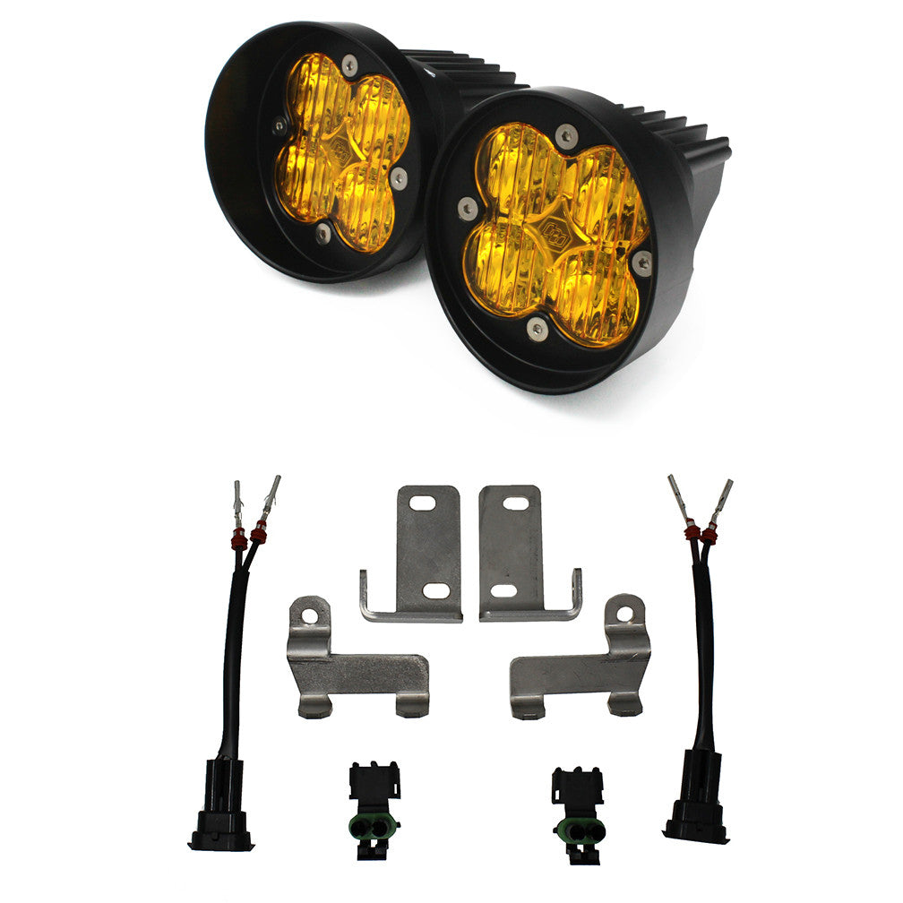 Baja Designs | LED Light Kit | Toyota Tacoma, Tundra, 4Runner, Squadron Sport Amber | 447115