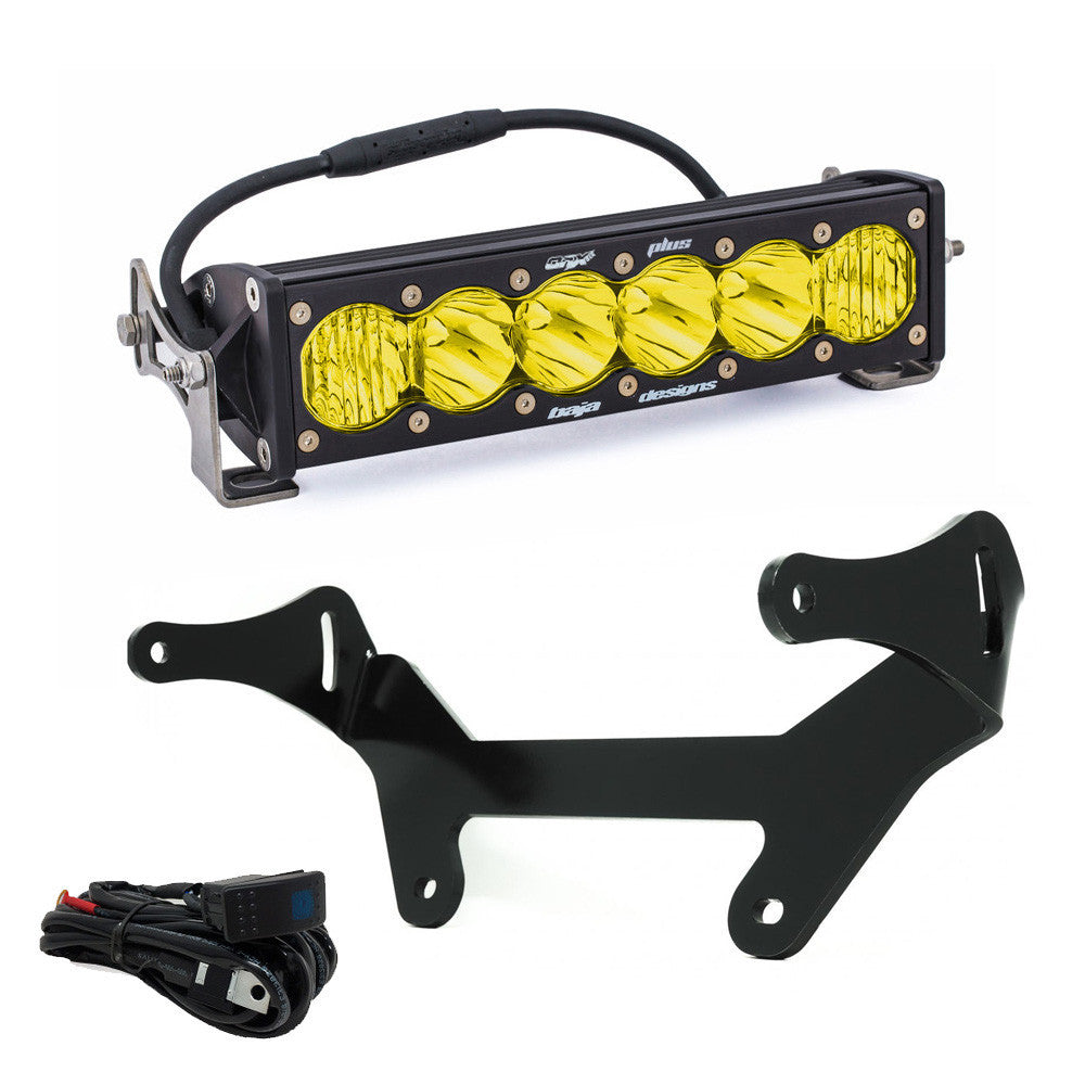 Baja Designs | LED Light Kit | Can-Am Maverick X3 Baja Amber 10 Inch OnX6+ Shock Mount Kit Baja Designs | 447120