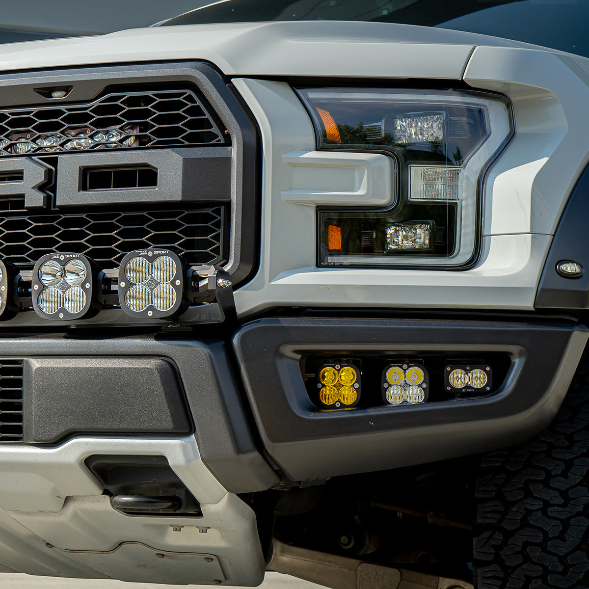 Baja Designs | Fog Lights | 17-20 Ford Raptor Fog Pocket Kit Unlimited Baja Designs | 447567