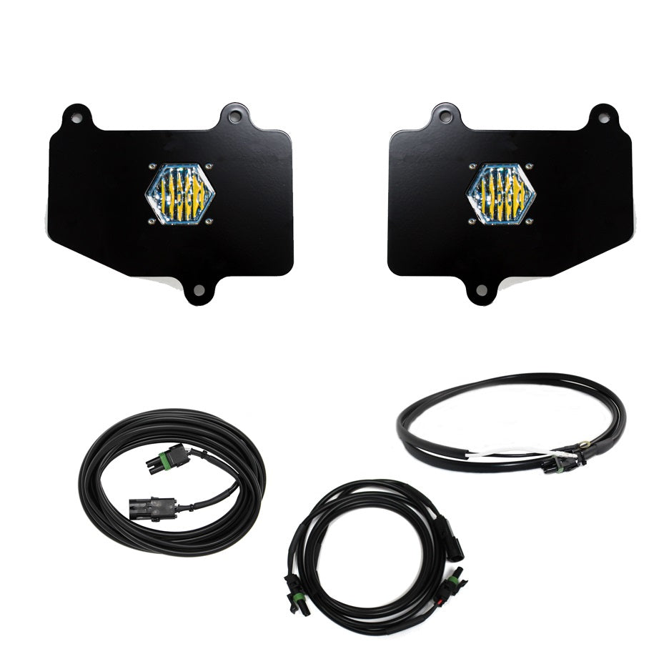 Baja Designs | LED Light Kit | Jeep JT LED Light Dual S1 Reverse Kit w/Upfitter For 18-Pres Wrangler JT Baja Designs | 447652UP