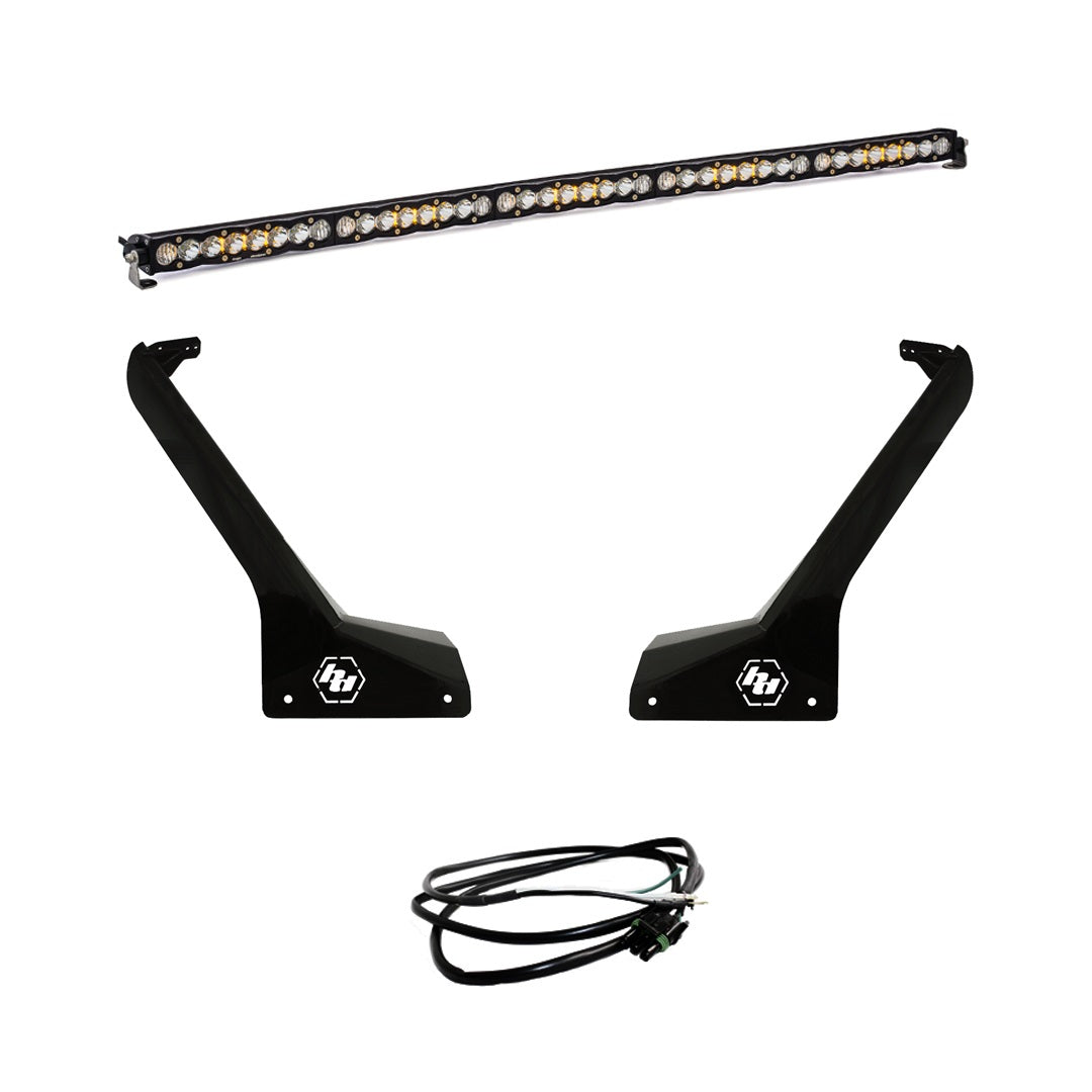 Baja Designs | LED Light Kit | Jeep JL/JT Roof Bar LED Light Kit 50 Inch S8 w/Upfitter Baja Designs | 447665UP