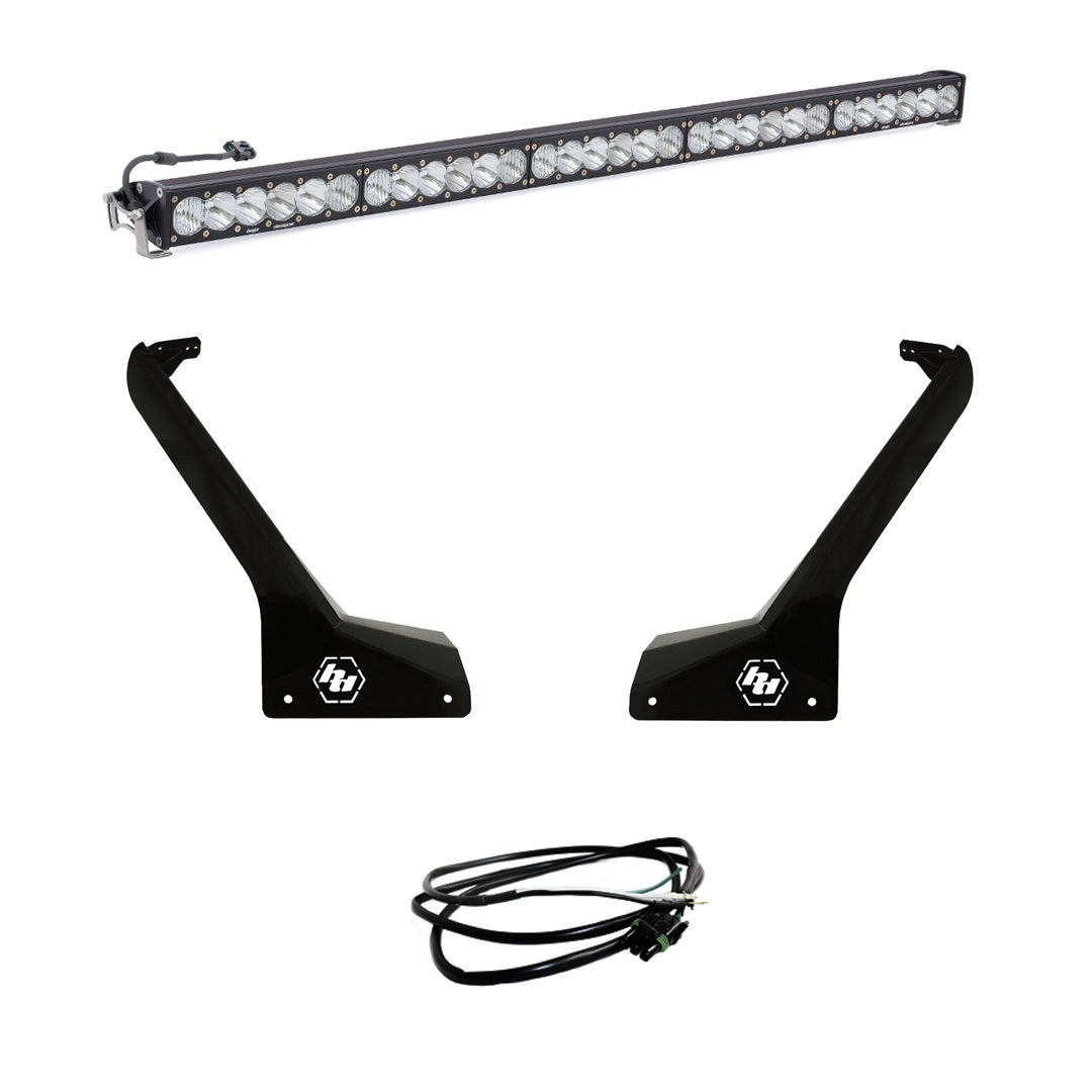 Baja Designs | LED Light Kit | Jeep JL/JT Roof Bar LED Light Kit 50 Inch OnX6+ w/Upfitter Baja Designs | 447666UP