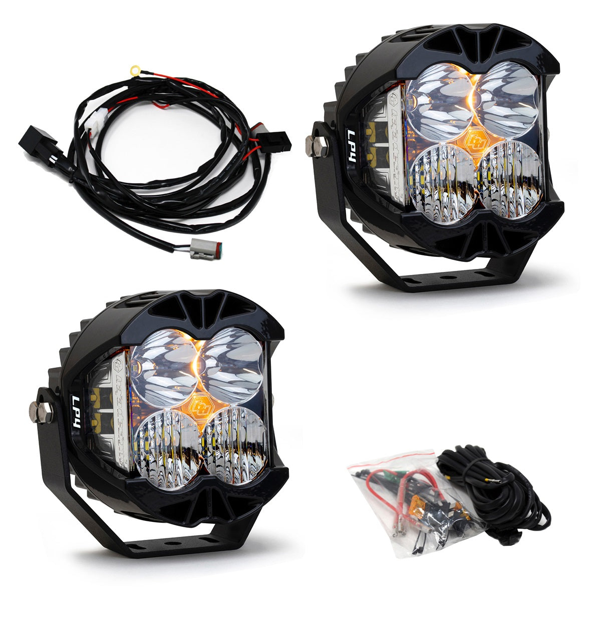 Baja Designs | LED Light Kit | Jeep JL/JT Rubicon Steel Bumper LED Light Kit LP4 Baja Designs | 447672