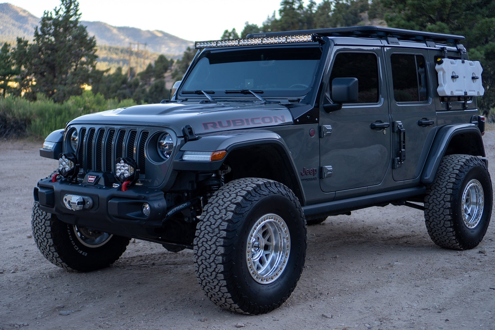 Baja Designs | LED Light Kit | Jeep JL/JT Rubicon Steel Bumper LED Light Kit LP4 w/Upfitter Baja Designs | 447672UP