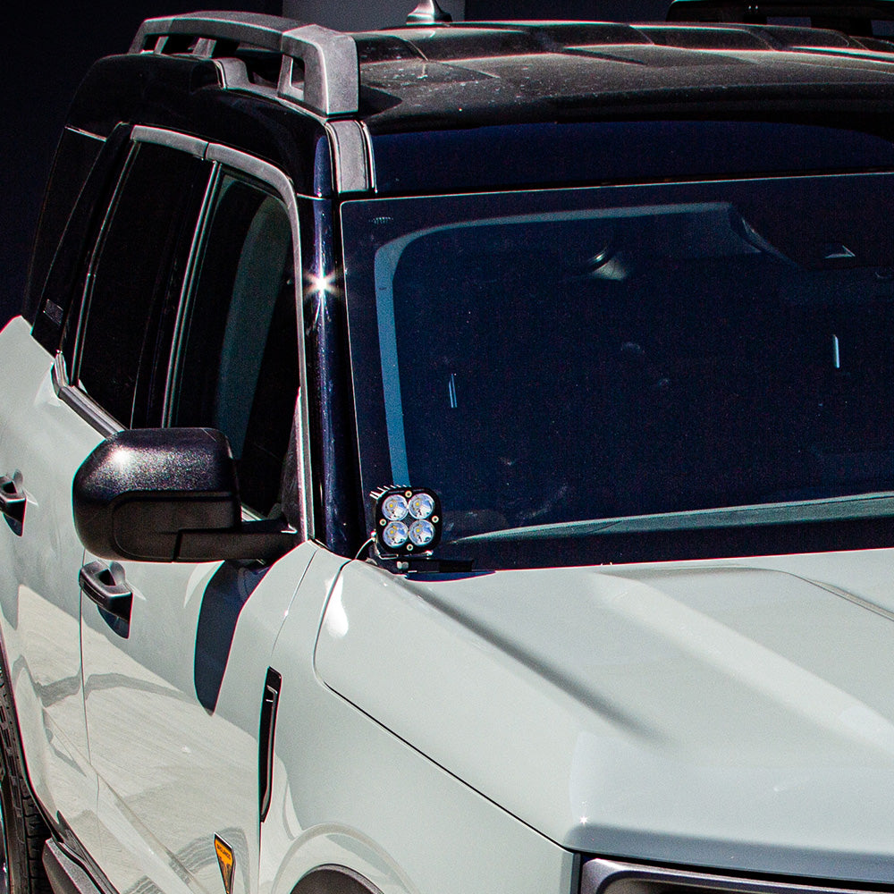 Baja Designs | LED Light Kit | Ford Bronco Sport A-Pillar Kit Squadron Pro Clear Baja Designs | 447686