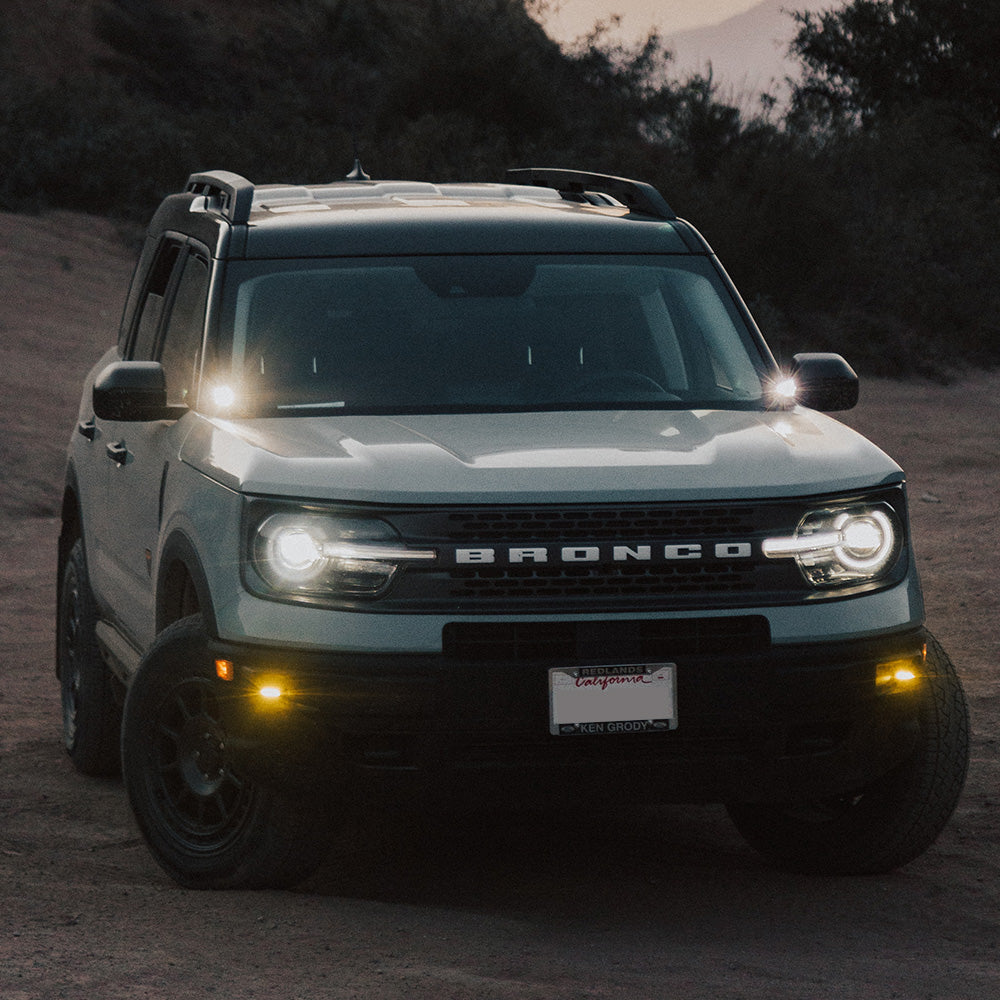 Baja Designs | LED Light Kit | Ford Bronco Sport A-Pillar Kit S1 Clear Baja Designs | 447688