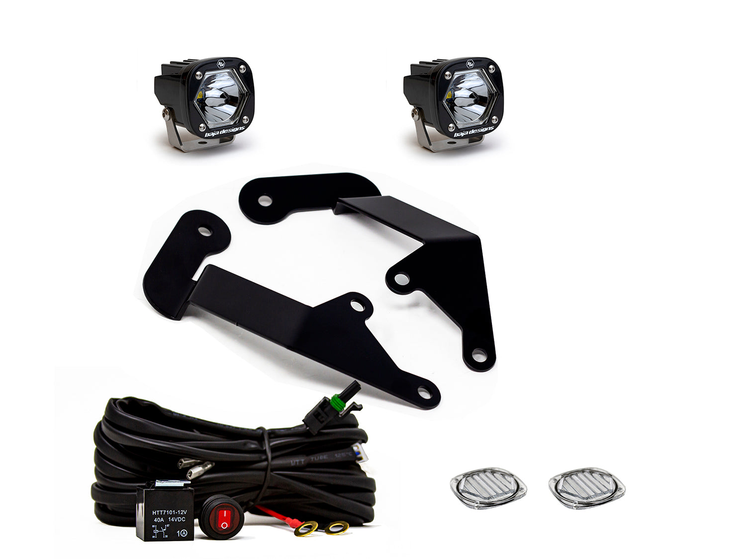 Baja Designs | LED Light Kit | Ford Bronco Sport A-Pillar Kit S1 Clear Baja Designs | 447688