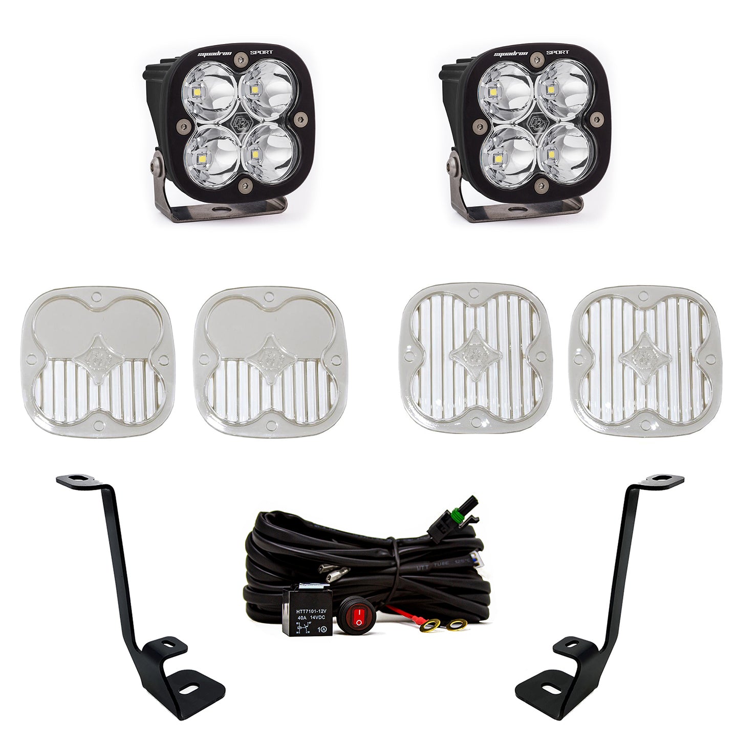 Baja Designs | LED Light Kit | F-150 A Pillar kit Squadron Sport Spot 21-On Ford F150 Baja Designs | 447695
