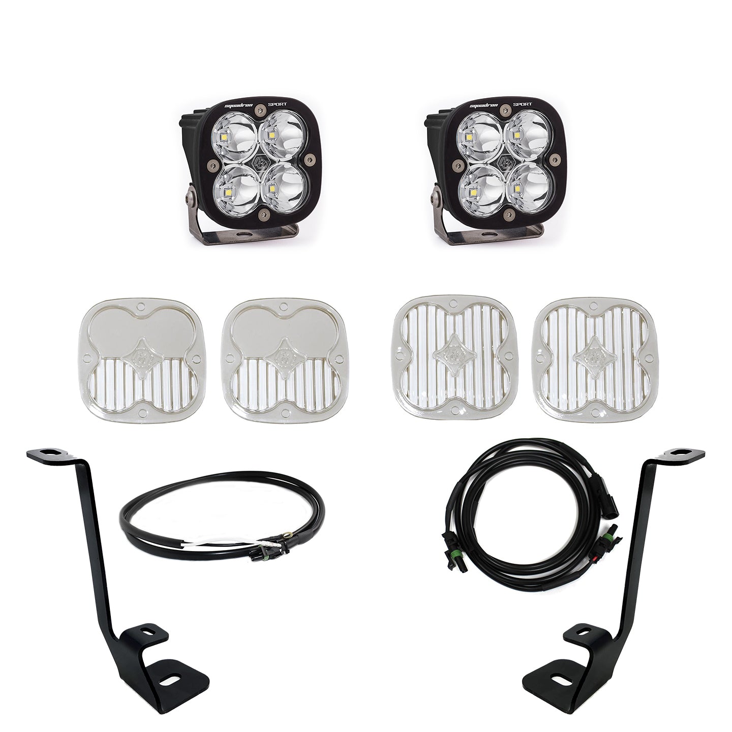 Baja Designs | LED Light Kit | F-150 A Pillar Kit Squadron Sport Spot 21-On Ford F150 W/ Upfitter Baja Designs | 447695UP
