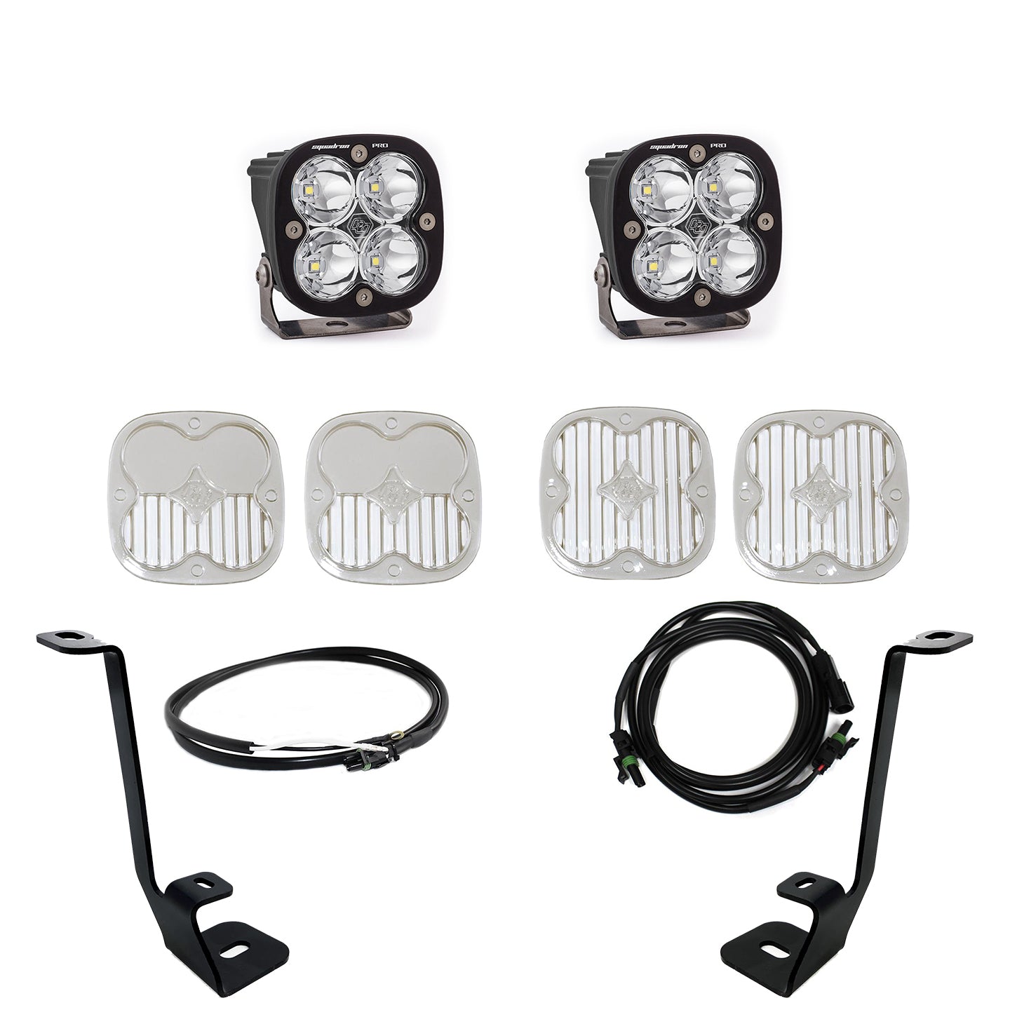 Baja Designs | LED Light Kit | F-150 A Pillar Kit Squadron Pro Spot 21-On F-150 W/ Upfitter Baja Designs | 447696UP