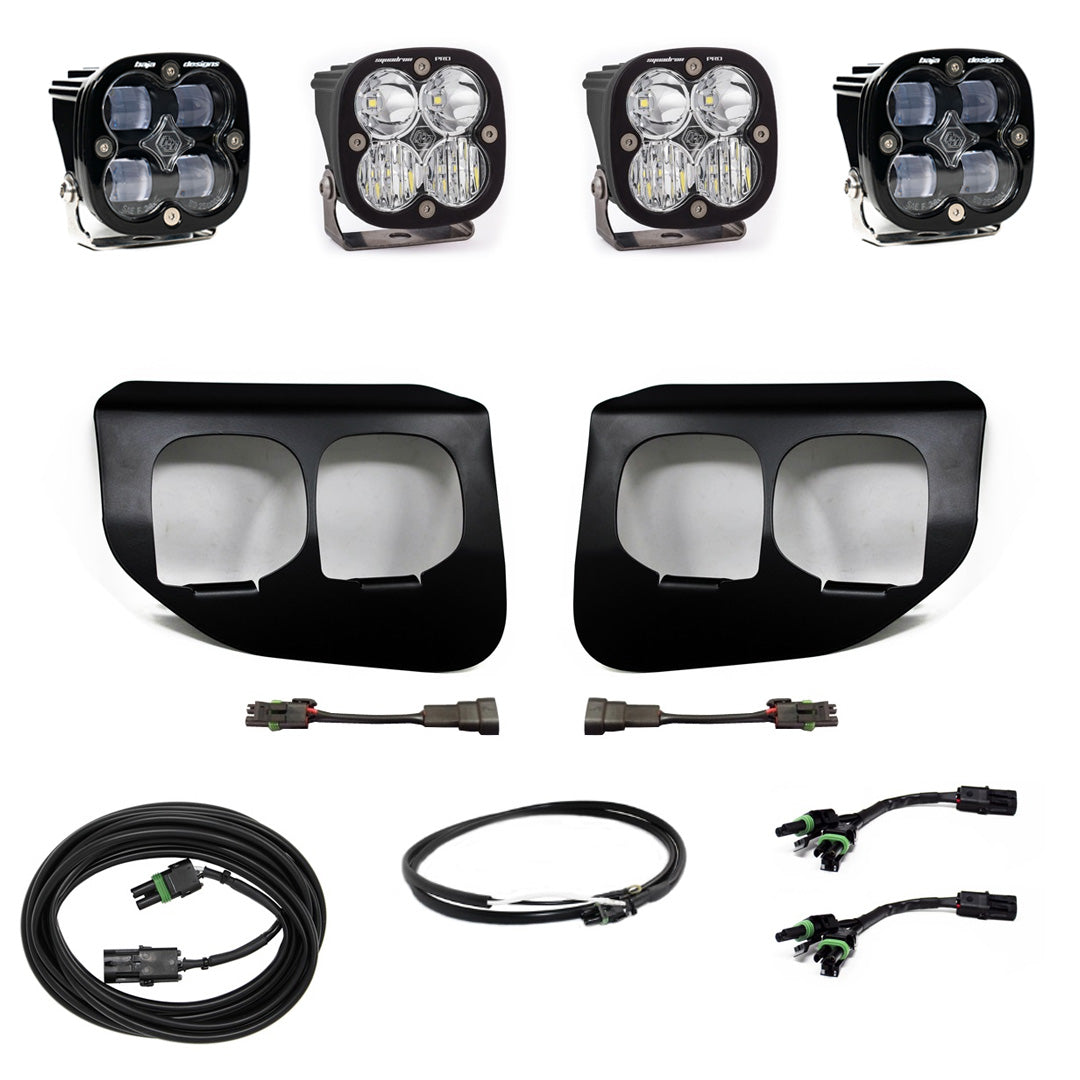 Baja Designs | Fog Lights | Ford Super Duty (20-22) Fog Lights Dual FPK SAE/Pro DC Baja Designs w/Upfitter Baja Designs | 447736UP