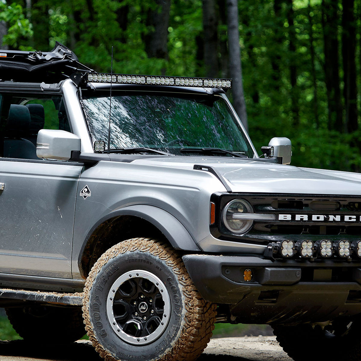 Baja Designs | LED Light Kit | Bronco Roof Light Bar Kit 21-Up Ford Bronco 50 Onx6+ w/Upfitter Baja Designs | 447757UP