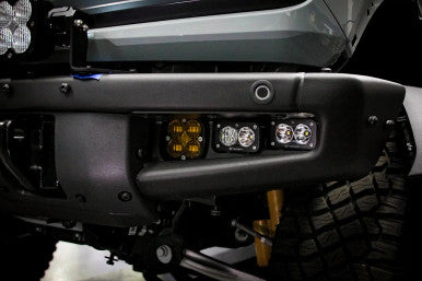 Baja Designs | Fog Lights | Bronco Amber SAE Fog Pocket Kit 21-Up Ford Bronco w/Upfitter Baja Designs | 447762UP