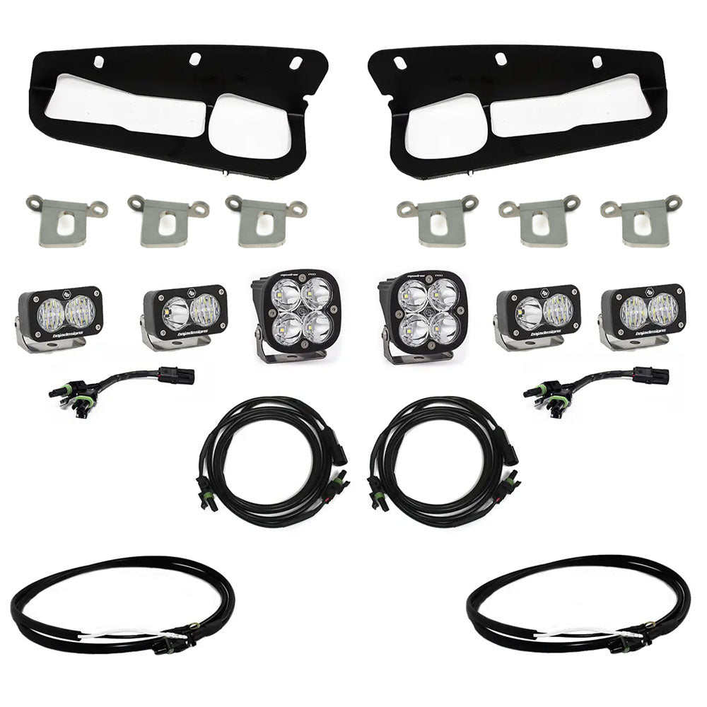 Baja Designs | Fog Lights | Bronco Fog Pocket Kit 21-Up Ford Bronco Pro w/Upfitter Baja Designs | 447763UP