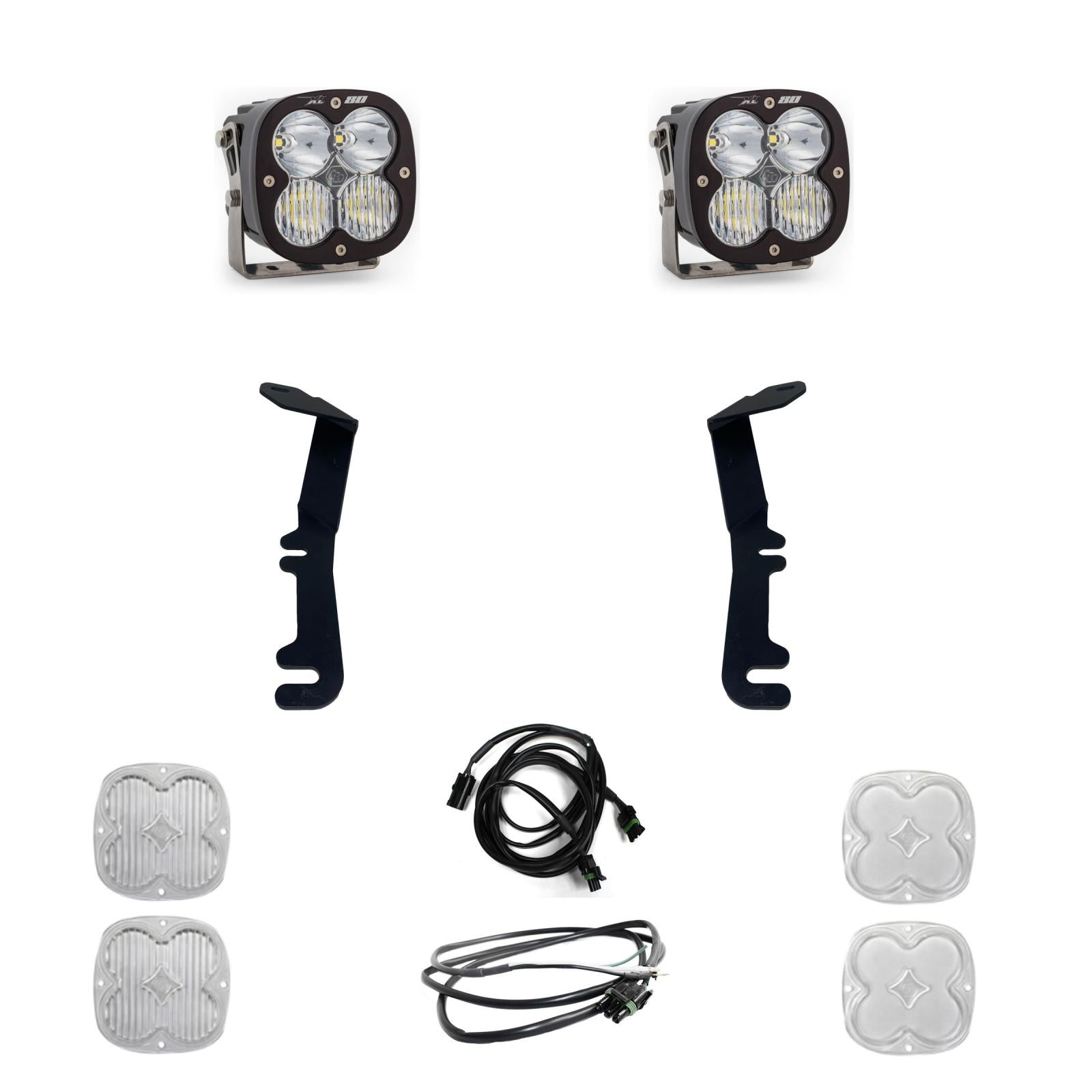 Baja Designs | LED Light Kit | Ram 1500 TRX 21-On XL80 A-Pillar Kit Baja Designs | 447772