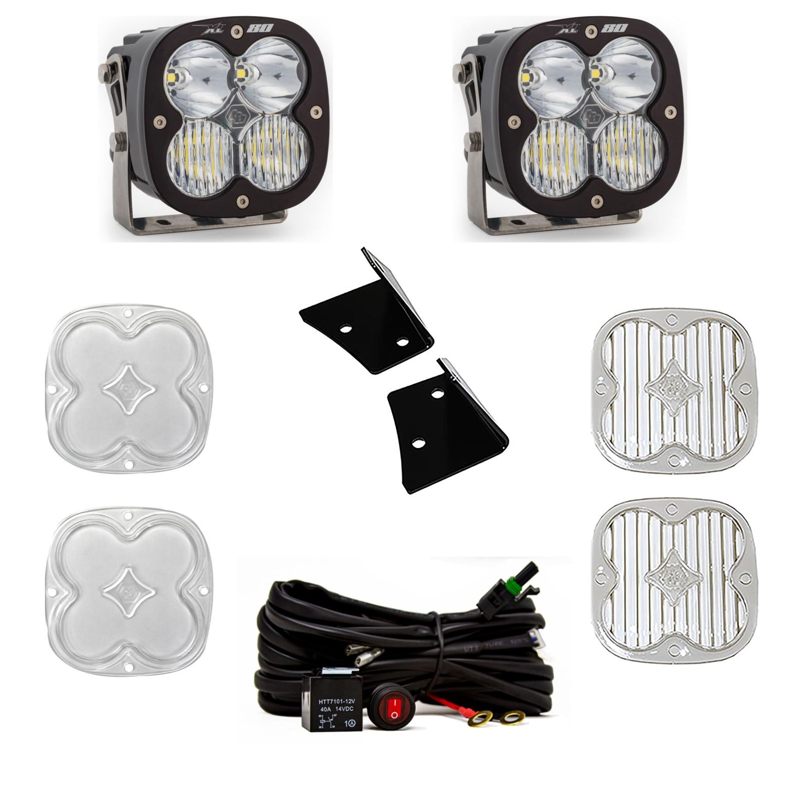 Baja Designs | LED Light Kit | Jeep JK XL80 Drive/Combo A-Pillar Kit Baja Designs | 447800