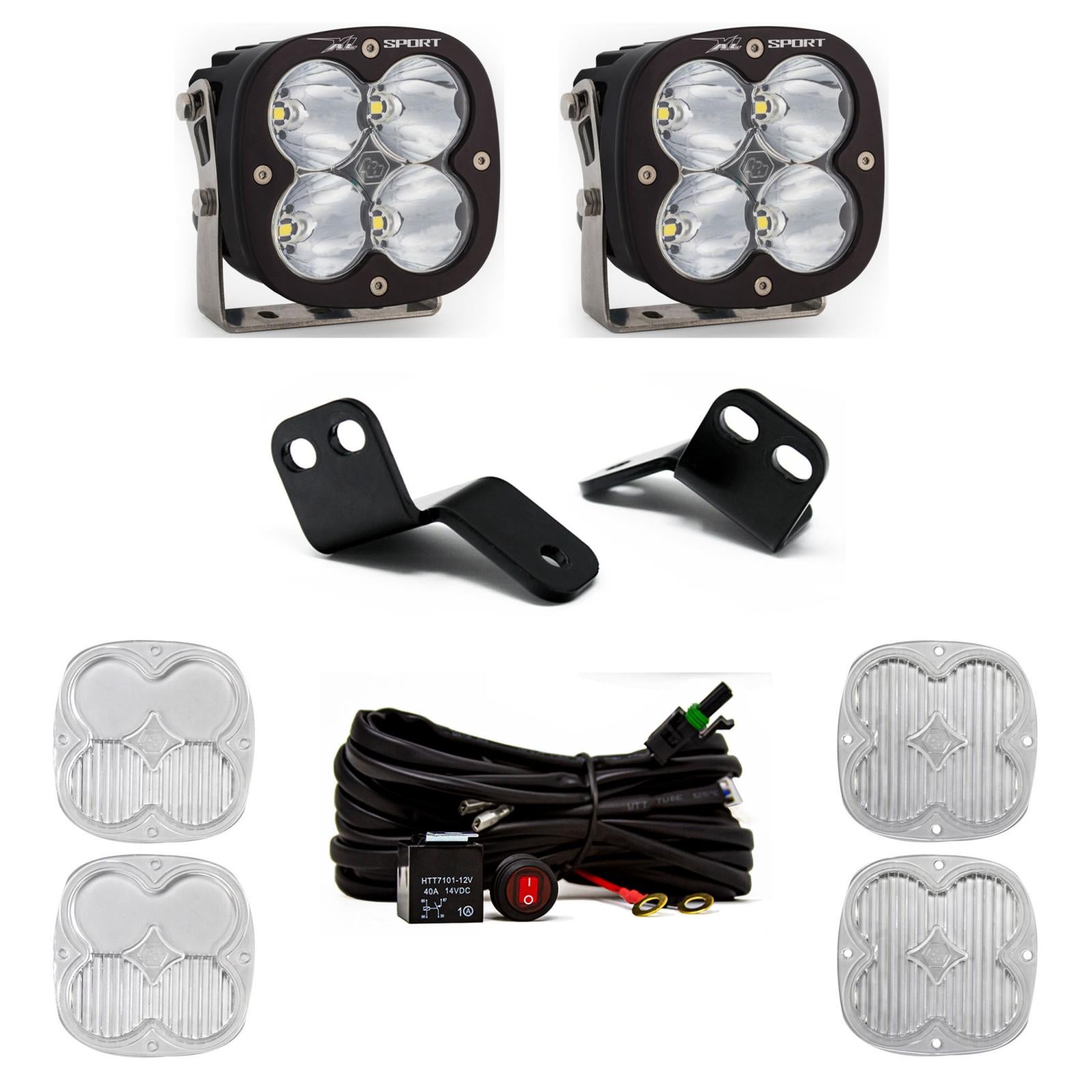 Baja Designs | A Pillar Light Mount | XL Sport A-Pillar Kit 18-22 Wildcat XX Driving/Combo Clear Baja Designs | 447829