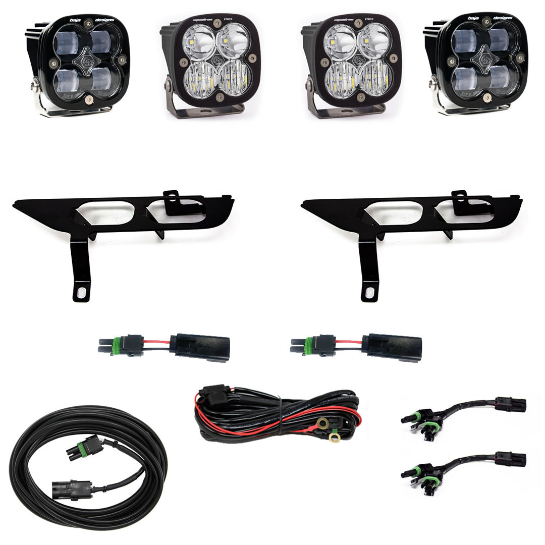 Baja Designs | Fog Lights | Ford, F150, (21-On), FPK, SAE Clear/Pro DC w/ DRL Baja Designs | 447870