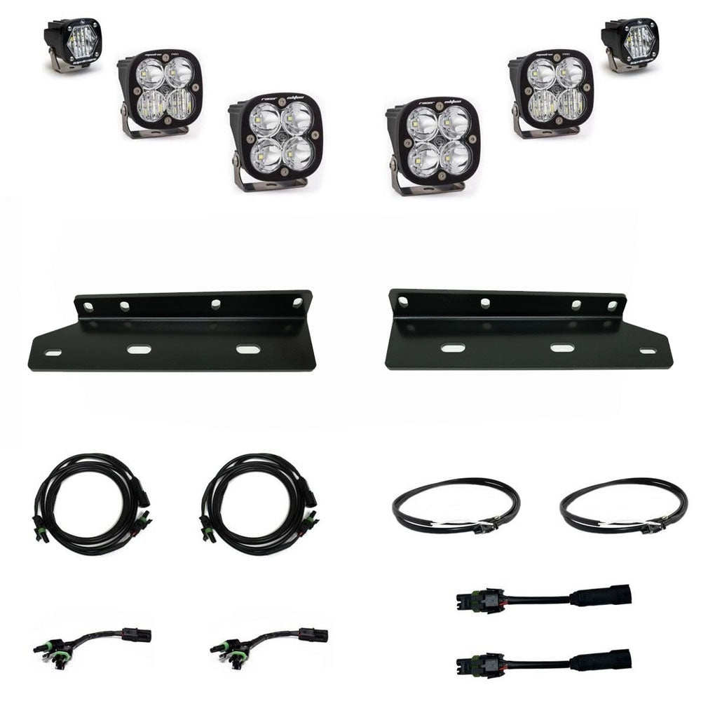 Baja Designs | LED Light Kit | Aftermarket Fog Pocket Unlimited Kit Fits 21-On Ford Raptor Baja Designs | 448057