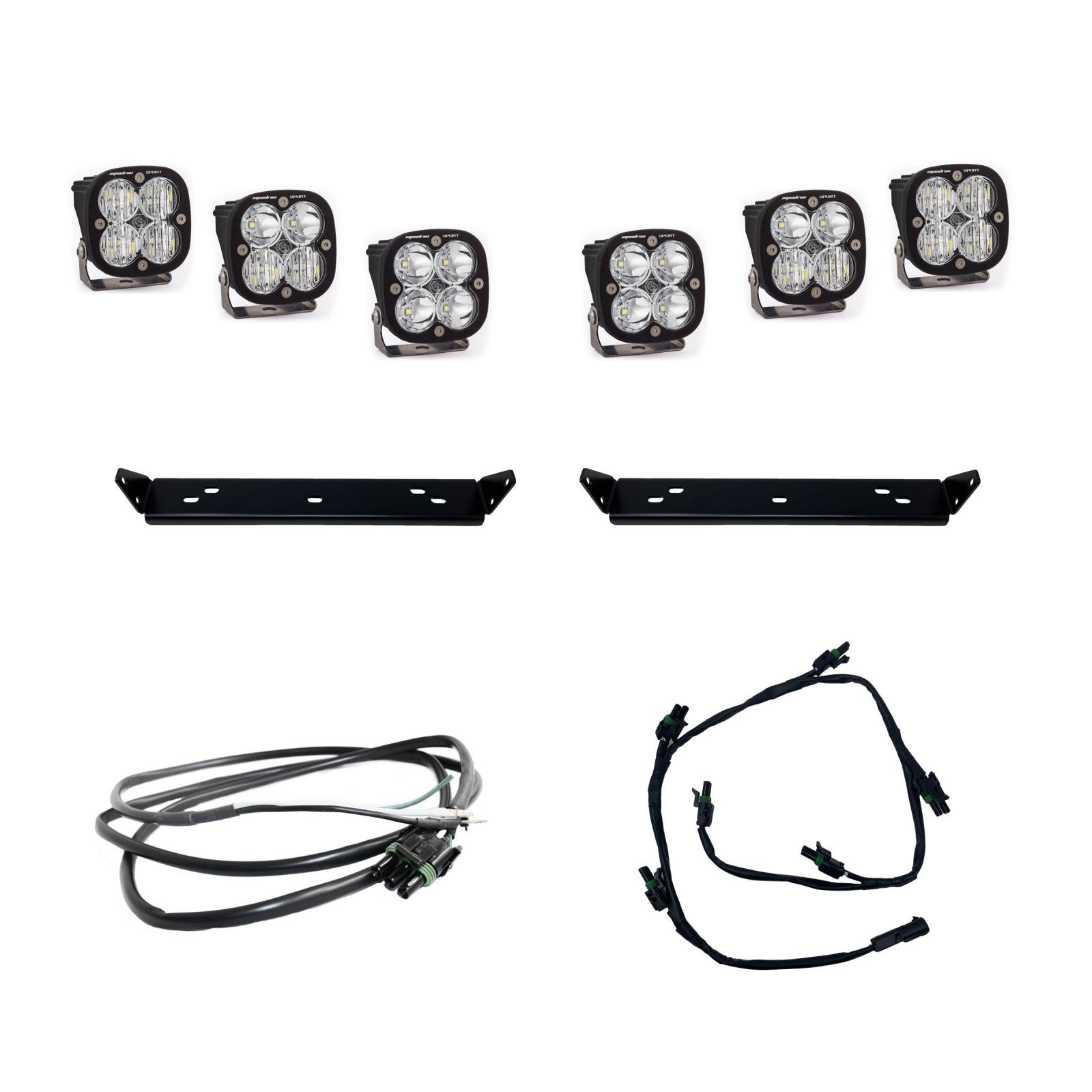 Baja Designs | LED Light Kit | Squadron Sport Behind Grill Kit fits 21-On Ford Raptor Baja Designs | 448061
