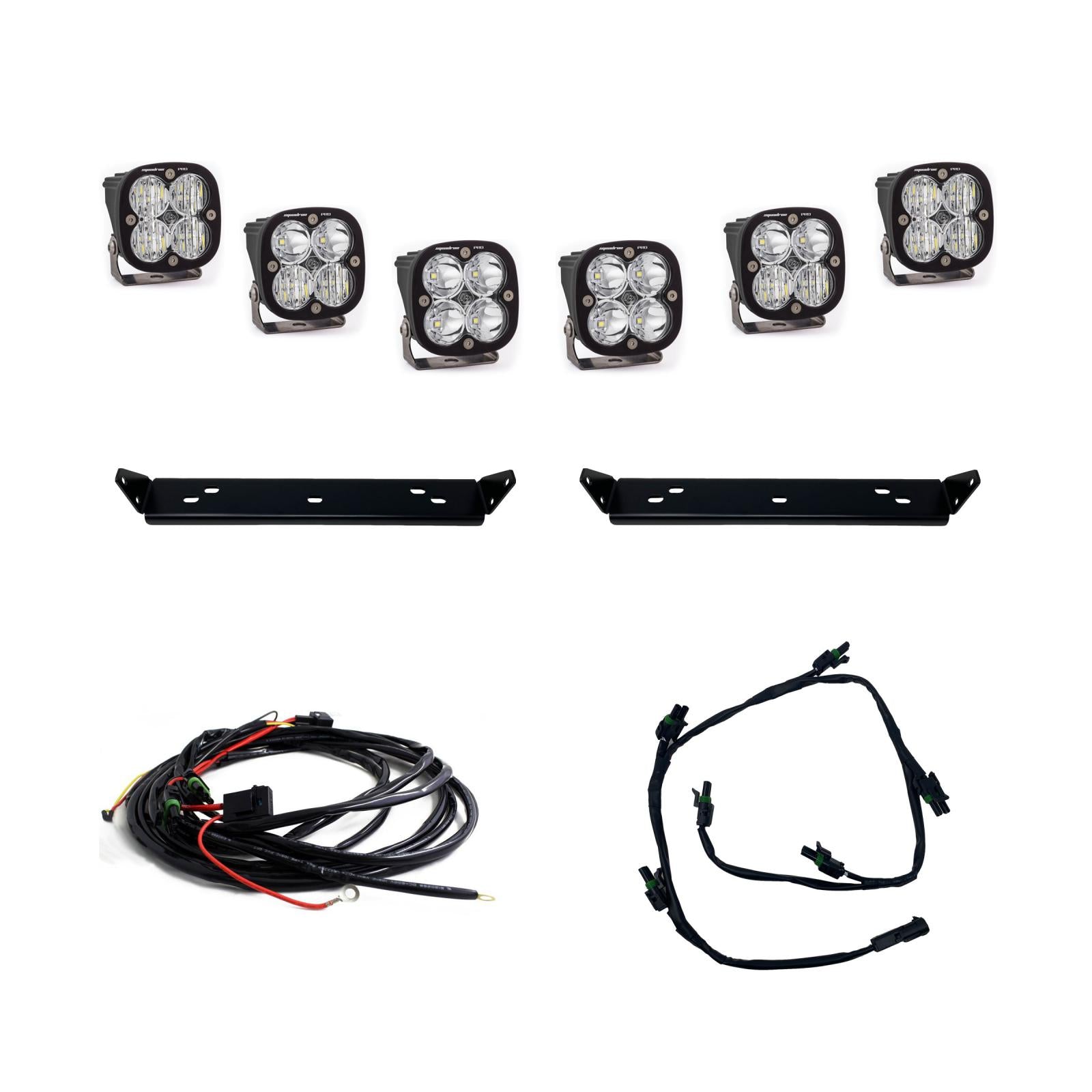 Baja Designs | LED Light Kit | Squadron Pro Behind Grill Kit fits 21-On Ford Raptor Baja Designs | 448062