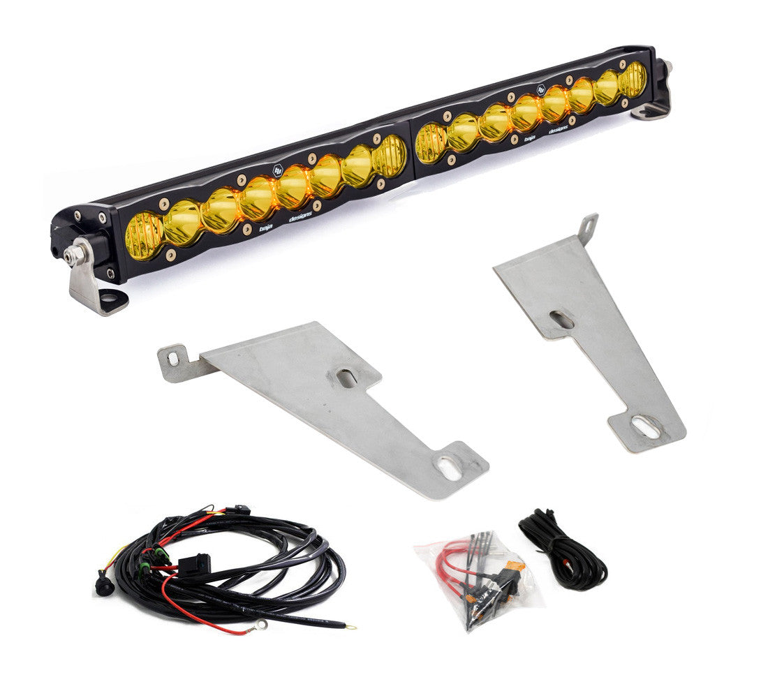 Baja Designs | LED Light Kit | 2022 Toyota Tundra 20 Inch S8 Behind Bumper Kit Amber Non-Hybrid | 448077