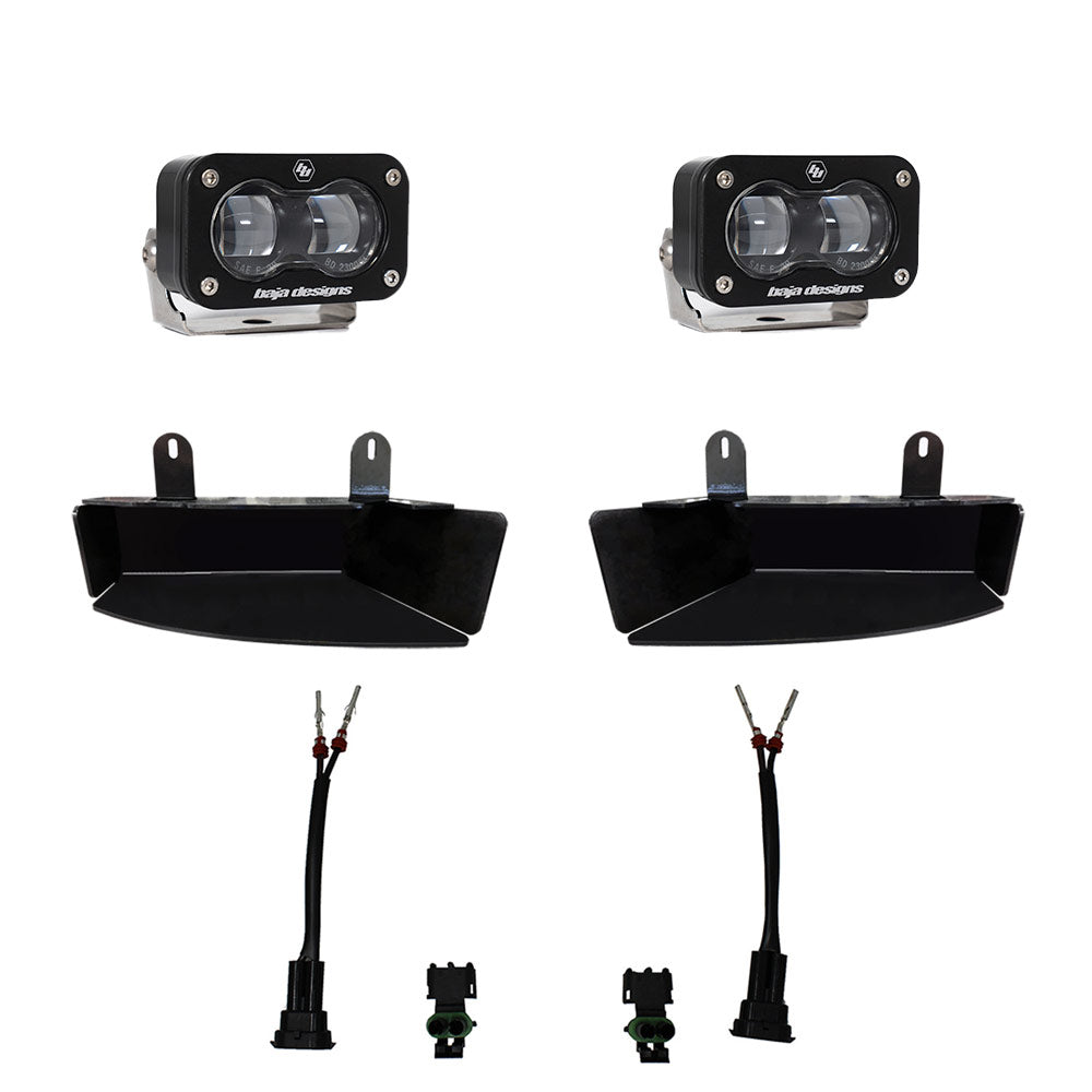 Baja Designs | Fog Lights | RAM S2 SAE Fog Pocket Light Kit RAM 19-Present 2500/3500 Baja Designs | 448165