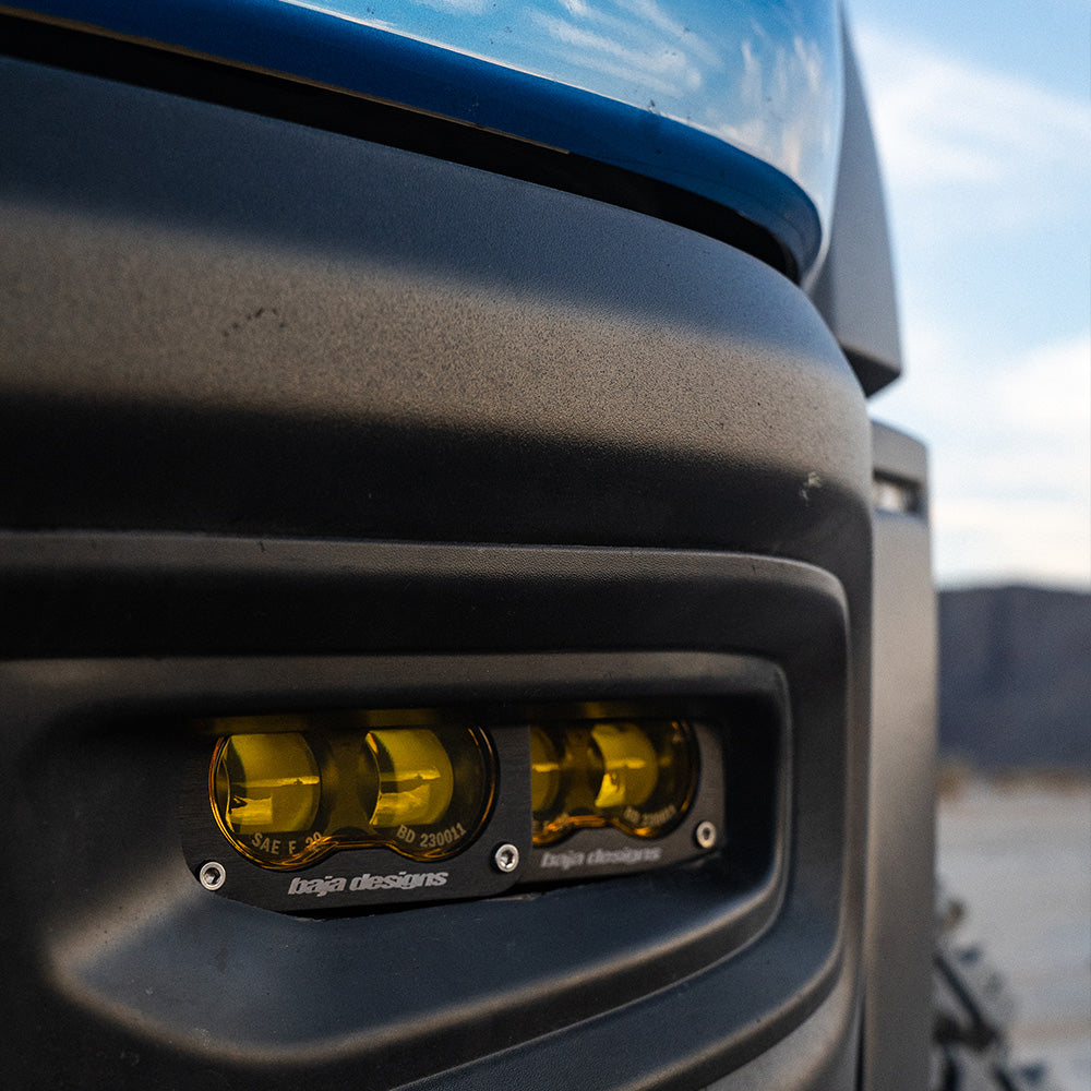 Baja Designs | Fog Lights | Dodge Ram Rebel/TRX (19-Present) Dual S2 SAE Amber FPK Baja Designs | 448169