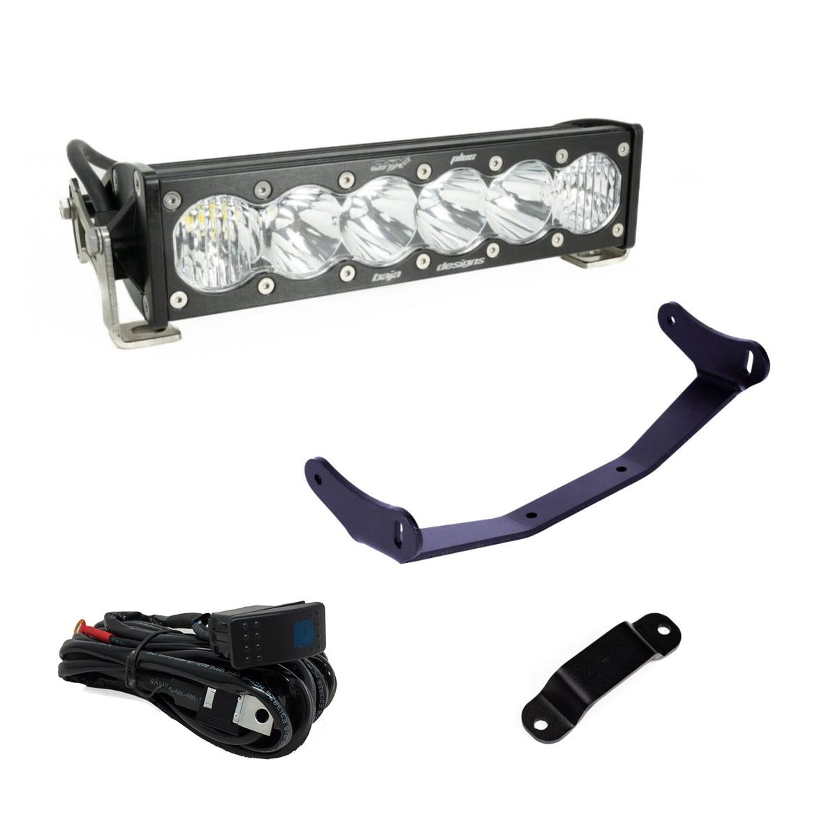 Baja Designs | LED Light Kit | Can-Am, Maverick R, Clear 10 Inch OnX6+ Shock Tower Kit Baja Designs | 448192