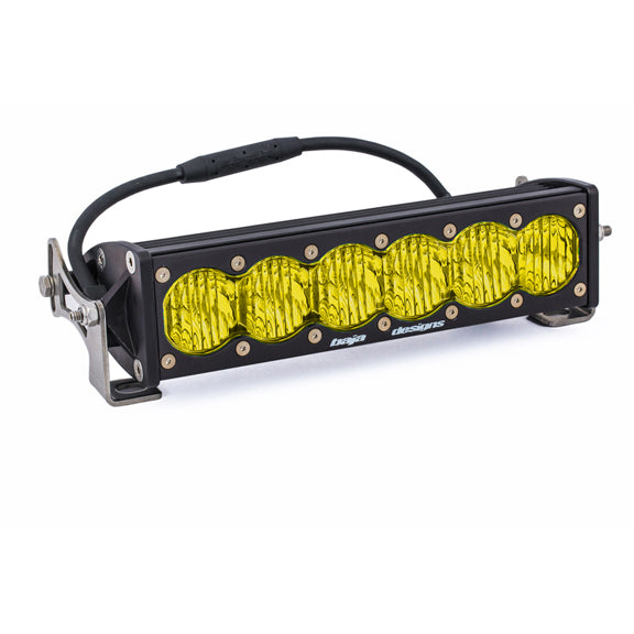 Baja Designs | LED Light Bars | 10 Inch LED Light Bar Amber Lens Wide Driving OnX6 Baja Designs | 451014