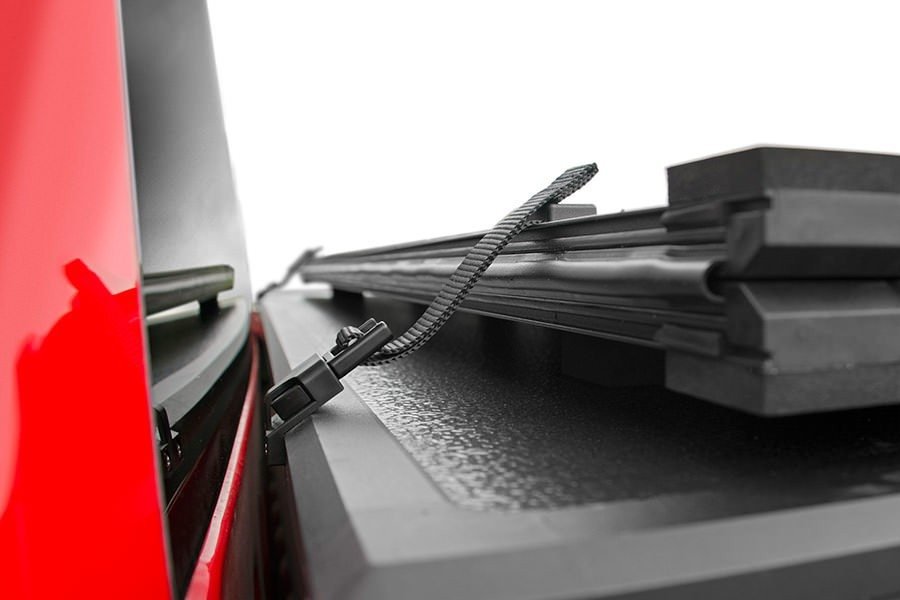 Rough Country | Tonneau Covers|Truck Bed|Exterior Parts & Car Care | Hard Folding Bed Cover 6.5 Ft Bed 15-21 Ford F-150 2WD/4WD Rough Country | 45515650A