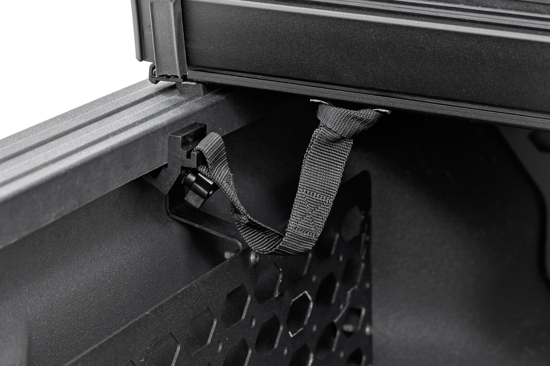 Rough Country | Tonneau Covers | Hard Folding Bed Cover 5.0 Foot Bed 20-22 Jeep Gladiator JT 4WD Rough Country | 45810550A