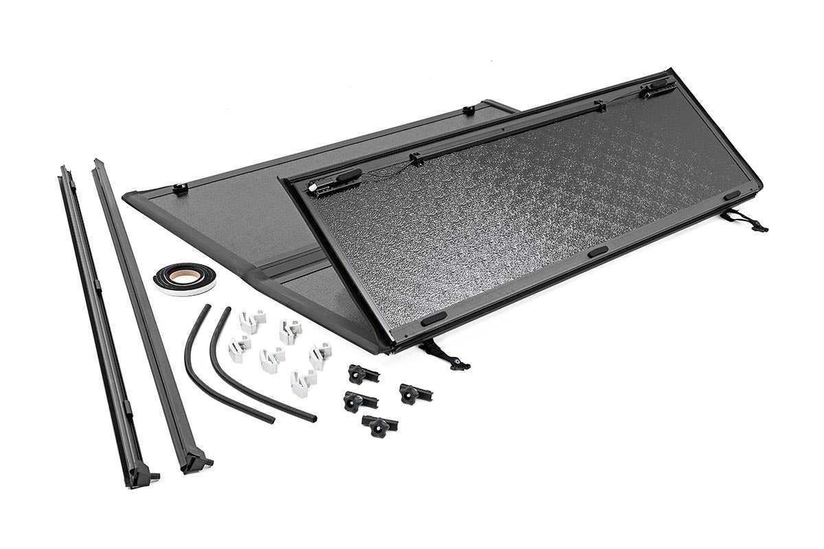 Rough Country | Tonneau Covers | Hard Low Profile Bed Cover 6.5 Foot Bed 19-22 Chevy/GMC 1500 Rough Country | 47120650