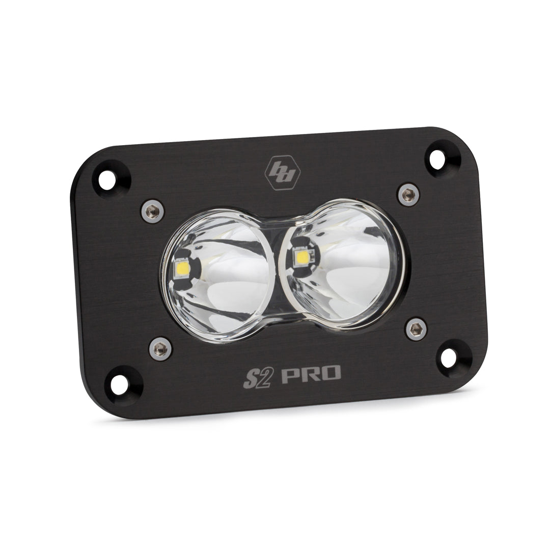 Baja Designs | LED Light Pods | LED Light Work/Scene Pattern Clear Black S2 Pro Baja Designs | 481001