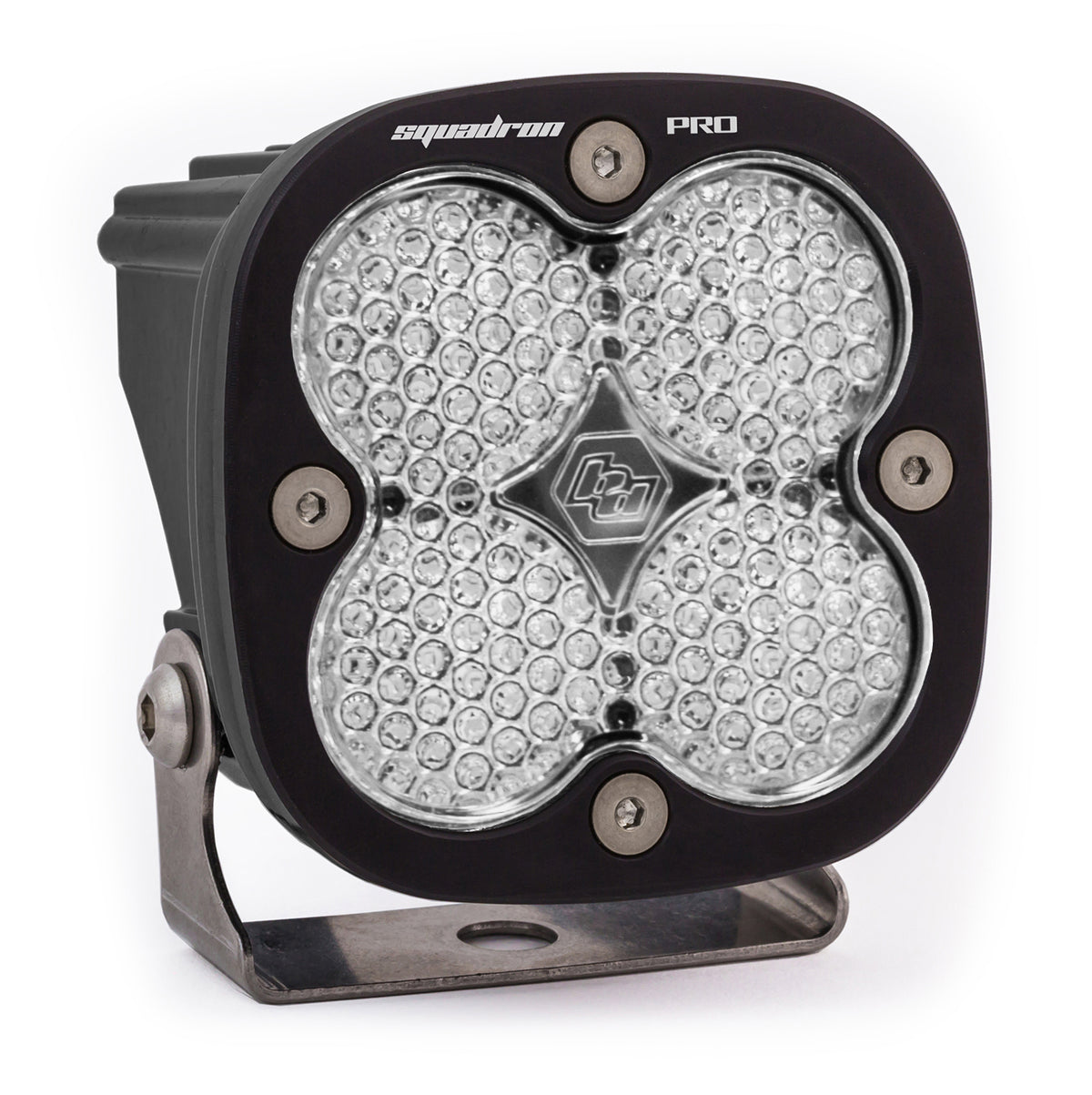 Baja Designs | LED Light Pods | LED Light Pod Black Clear Lens Work/Scene Pattern Squadron Pro Baja Designs | 490006