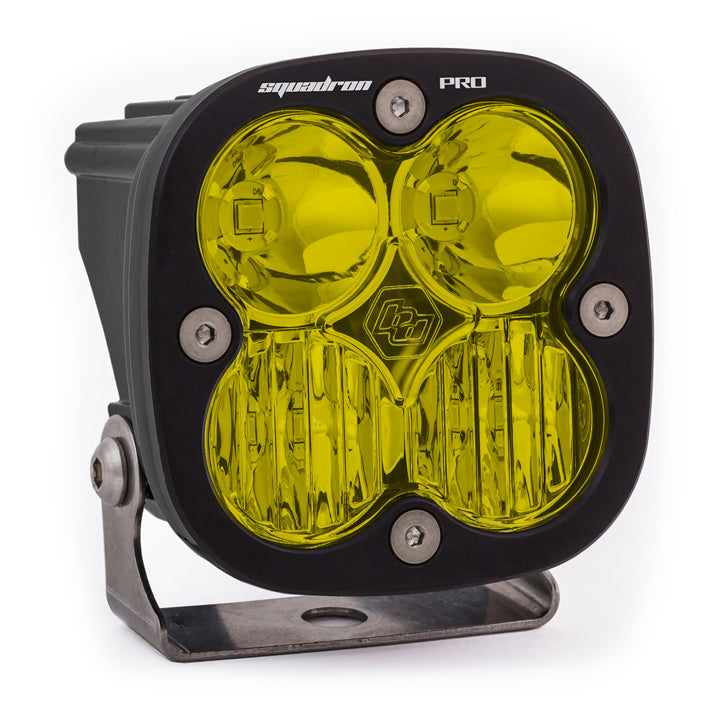 Baja Designs | LED Light Pods | LED Light Pod Black Baja Amber Lens Driving/Combo Pattern Squadron Pro Baja Designs | 490013