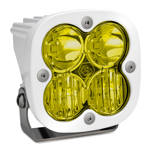 Baja Designs | LED Light Pods | LED Light Pod White Baja Amber Lens Driving/Combo Pattern Squadron Pro Baja Designs | 490013WT