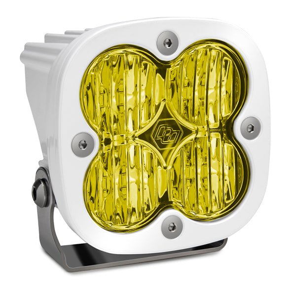 Baja Designs | LED Light Pods | LED Light Pod White Baja Amber Lens Wide Cornering Pattern Squadron Pro Baja Designs | 490015WT