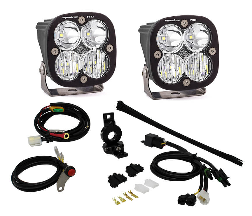 Baja Designs | LED Light Pods | Adventure Bike 1 Inch Squadron Kit Pro Baja Designs | 497084
