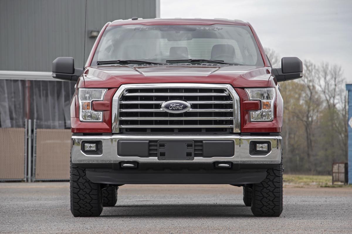 Rough Country | Leveling Kit | 2.0 Inch Ford Front Leveling Strut Kit 14-21 F-150 4WD Rough Country | 501068
