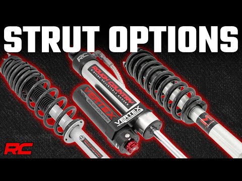 Rough Country | Suspension Strut | M1 Adjustable Leveling Struts Monotube 0-2 Inch Ford F-150 (09-13) Rough Country | 502069