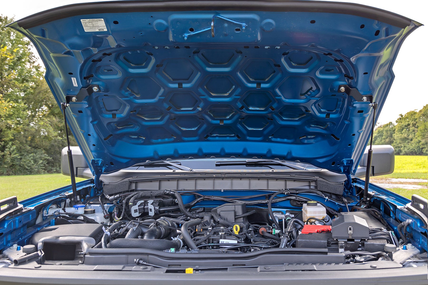 Rough Country | Hydraulic Hood Assist | Hydraulic Hood Assist 21-Up Ford Bronco 4WD Rough Country | 51060