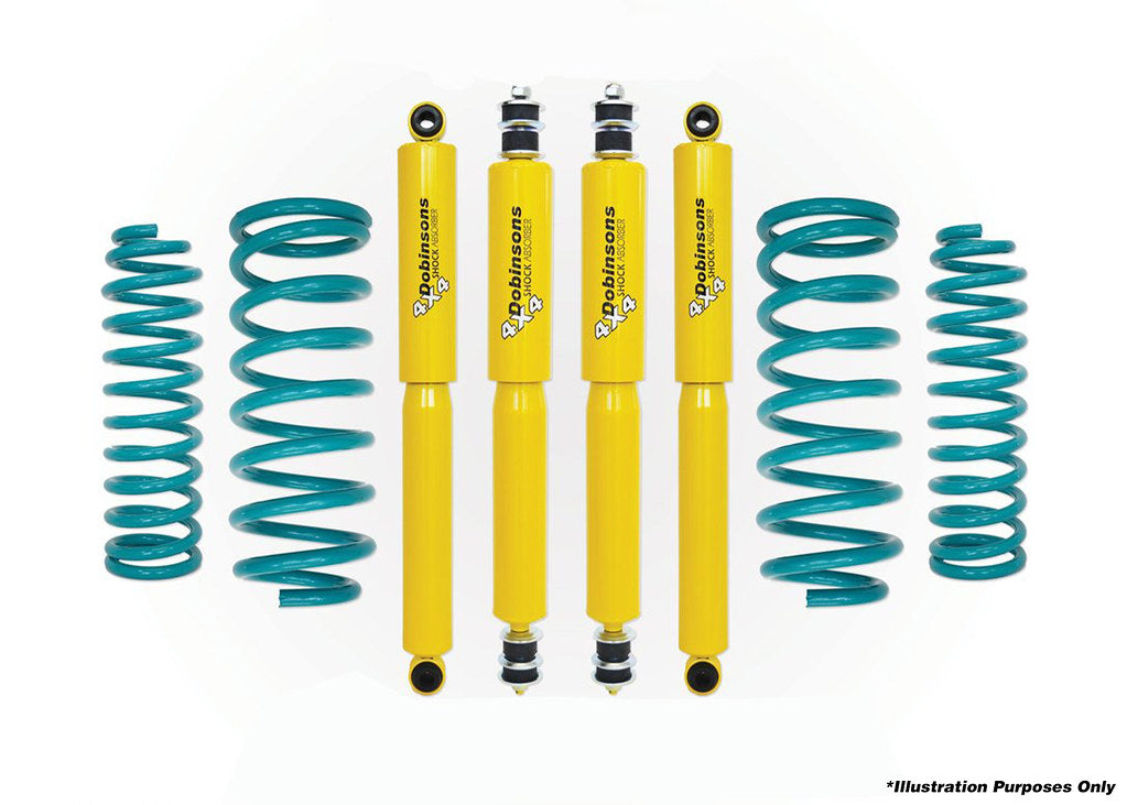 DOBINSONS | 0-2.5" Lift Kit for Toyota Landcruiser 70 Series | Bundera | LJ70, LJ73, RJ70, RJ73 11/1984 to 12/1989 | DSSKIT05